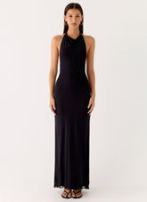 Starlight Maxi Dress - Black