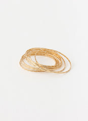 Trinket Bangles - Gold