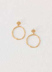 Tropicana Spritz Earings - Gold