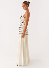 Zariah Maxi Dress - Ivory