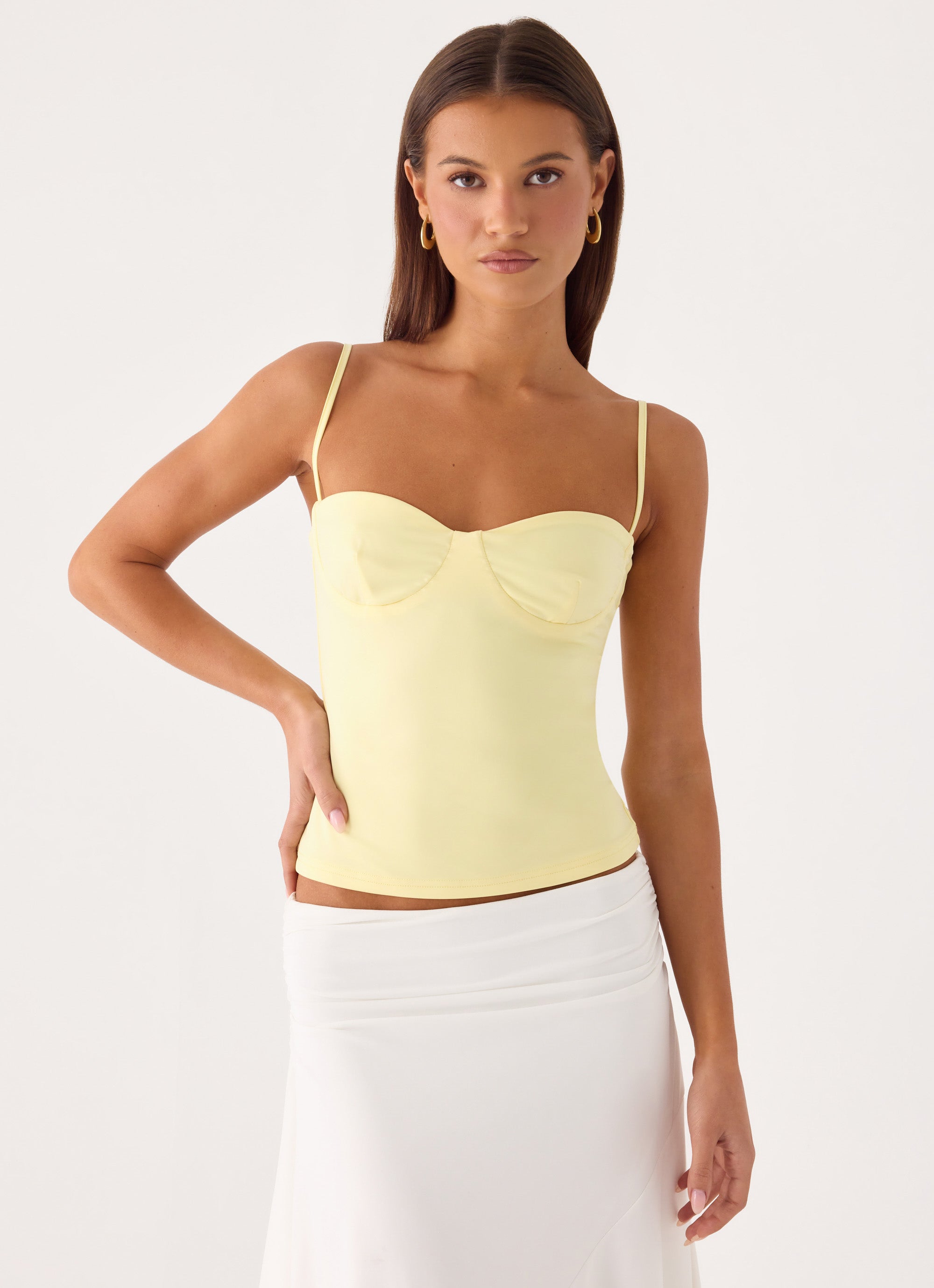Ame Underwire Top - Yellow