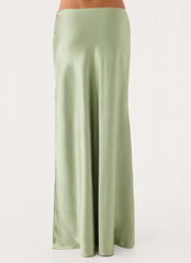 Belle Chime Maxi Skirt - Sage