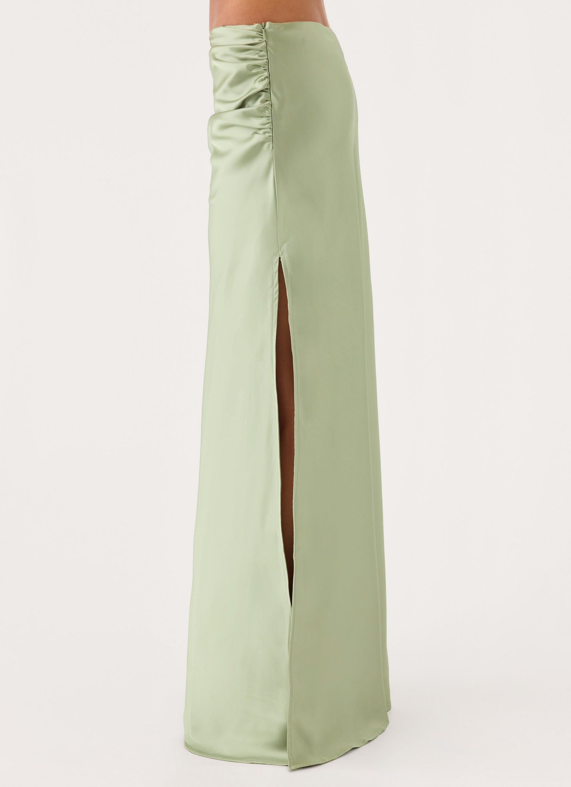 Belle Chime Maxi Skirt - Sage