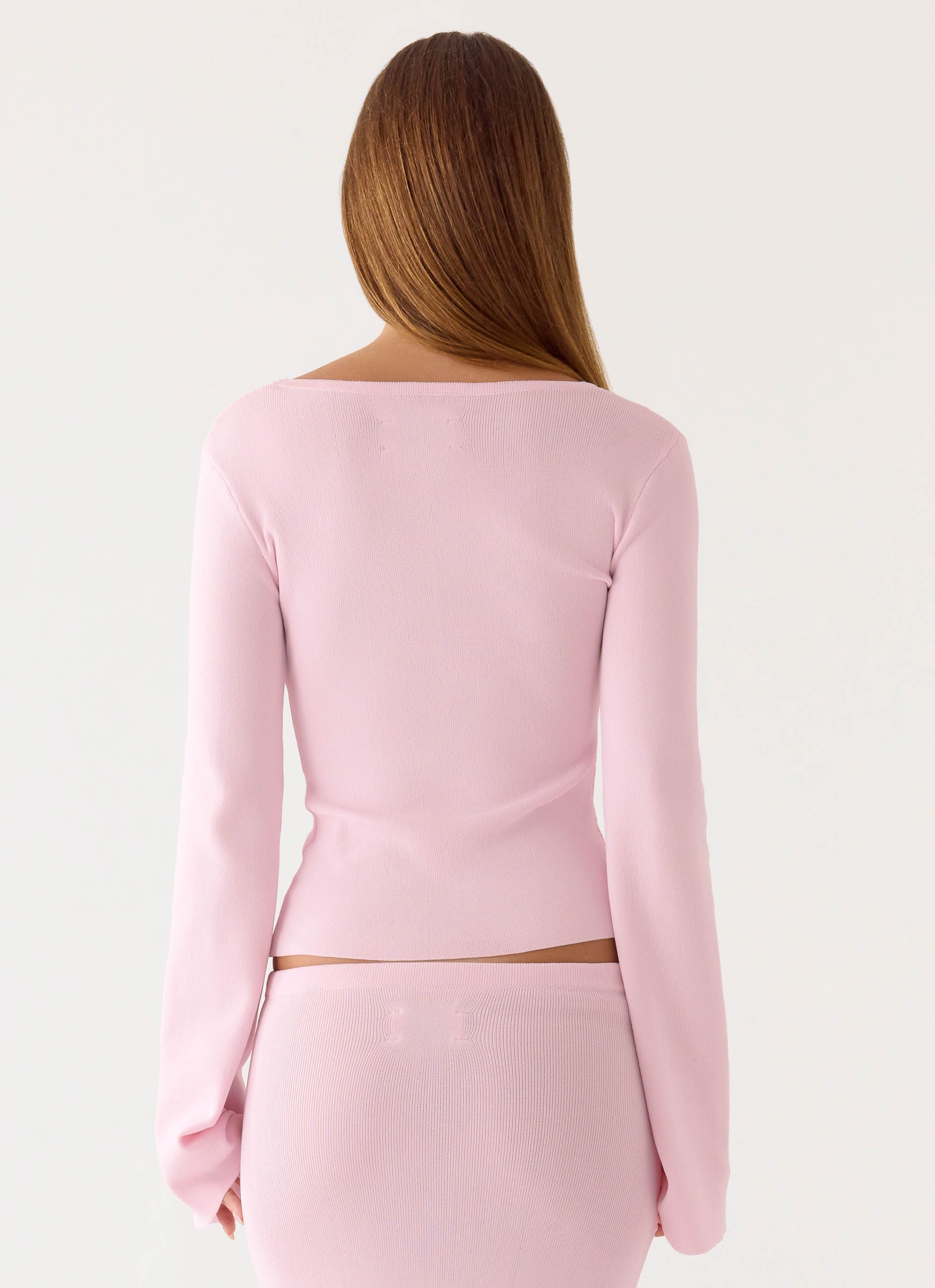 Colipso Long Sleeve Top - Pink