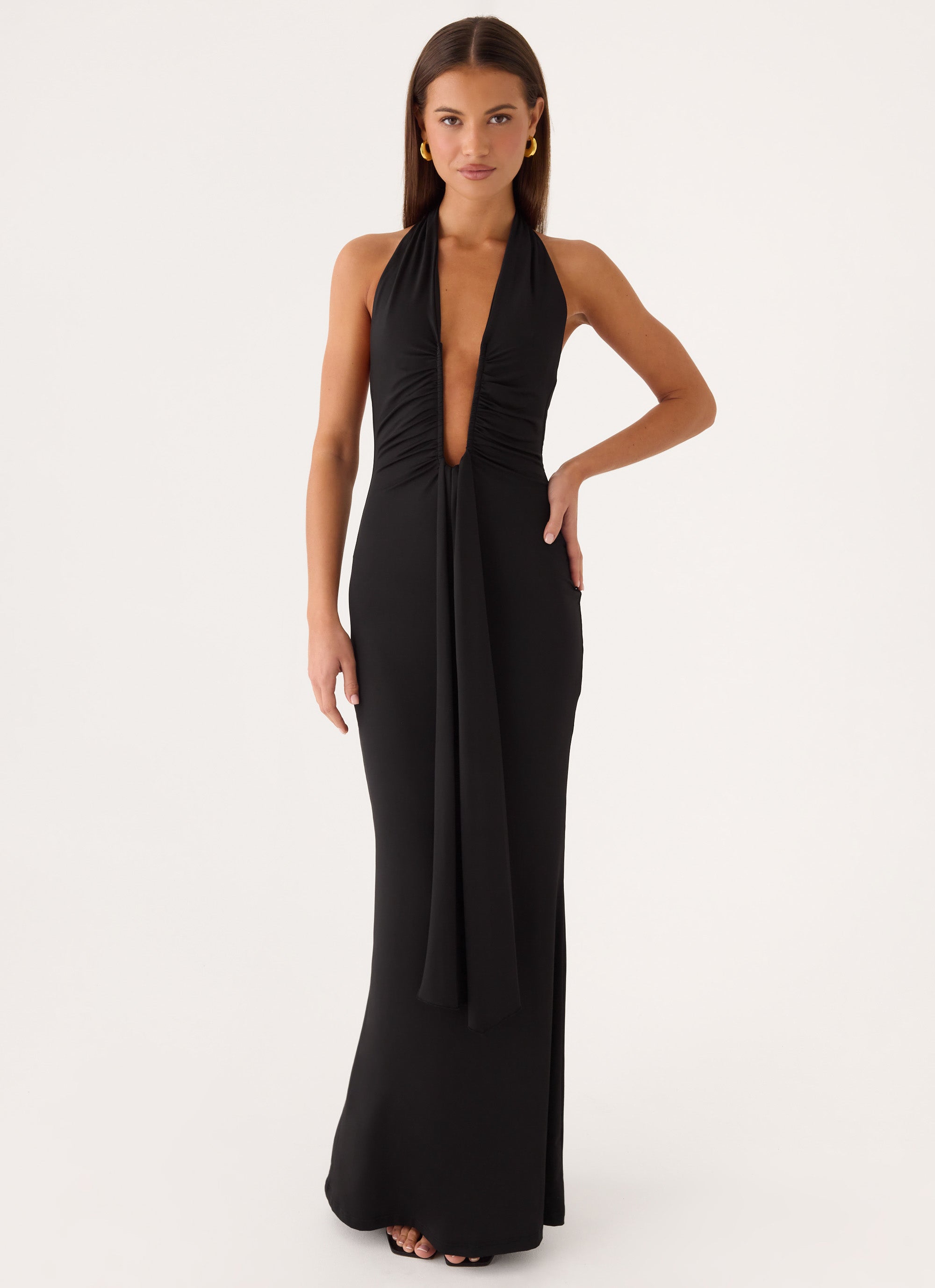 Emiliana Maxi Dress - Black