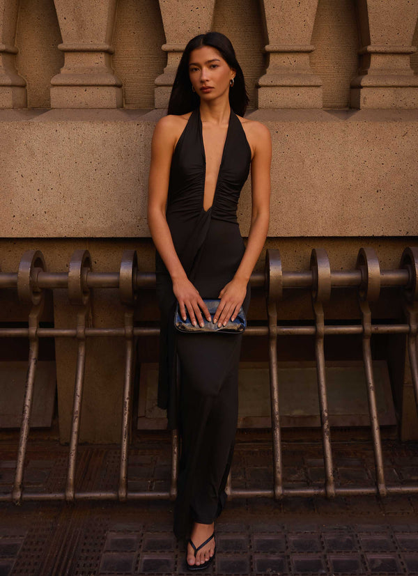 Emiliana Maxi Dress - Black