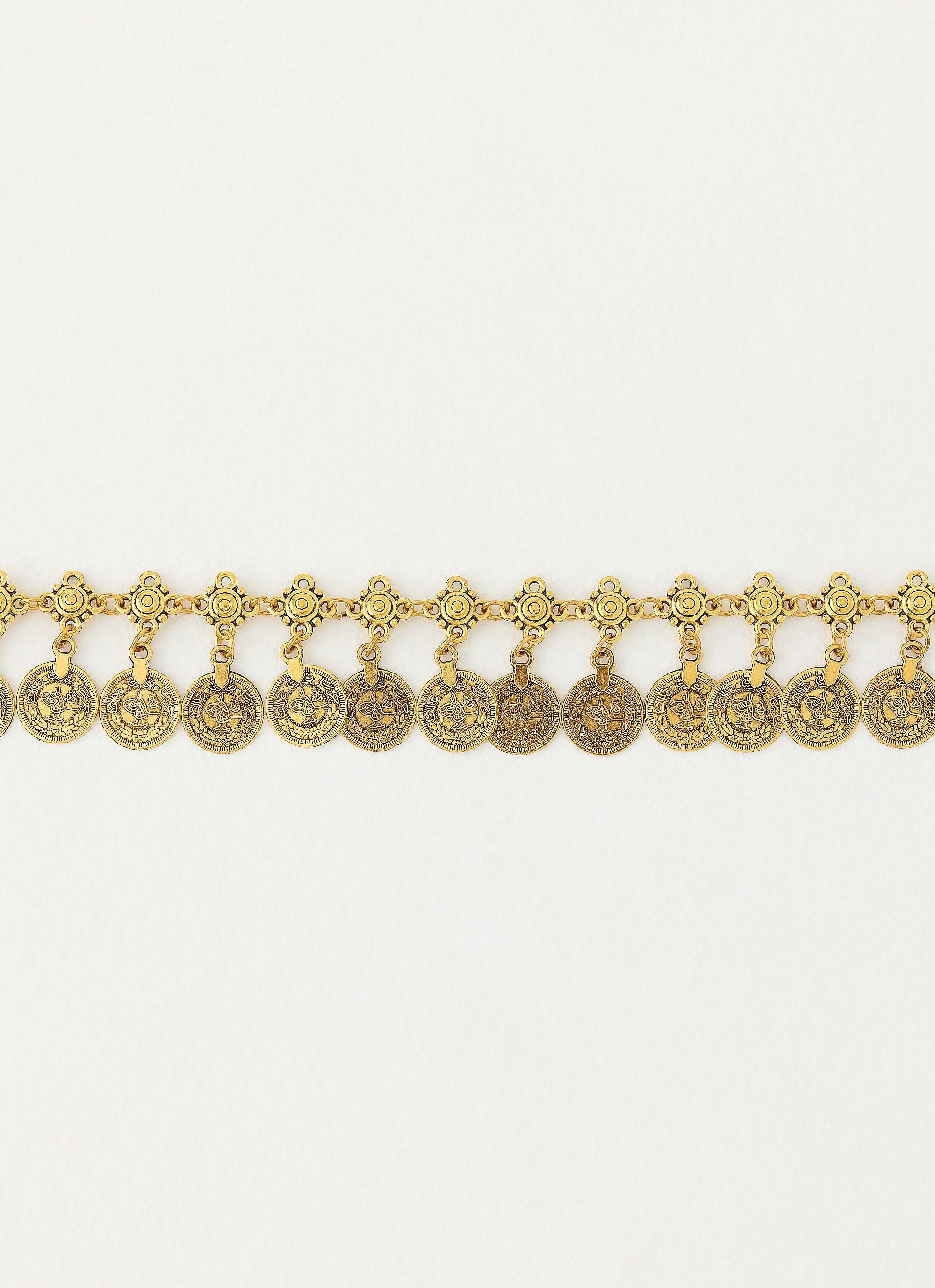 Feel Your Aura Belt - Gold