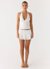 Illuminate Mini Skort - White