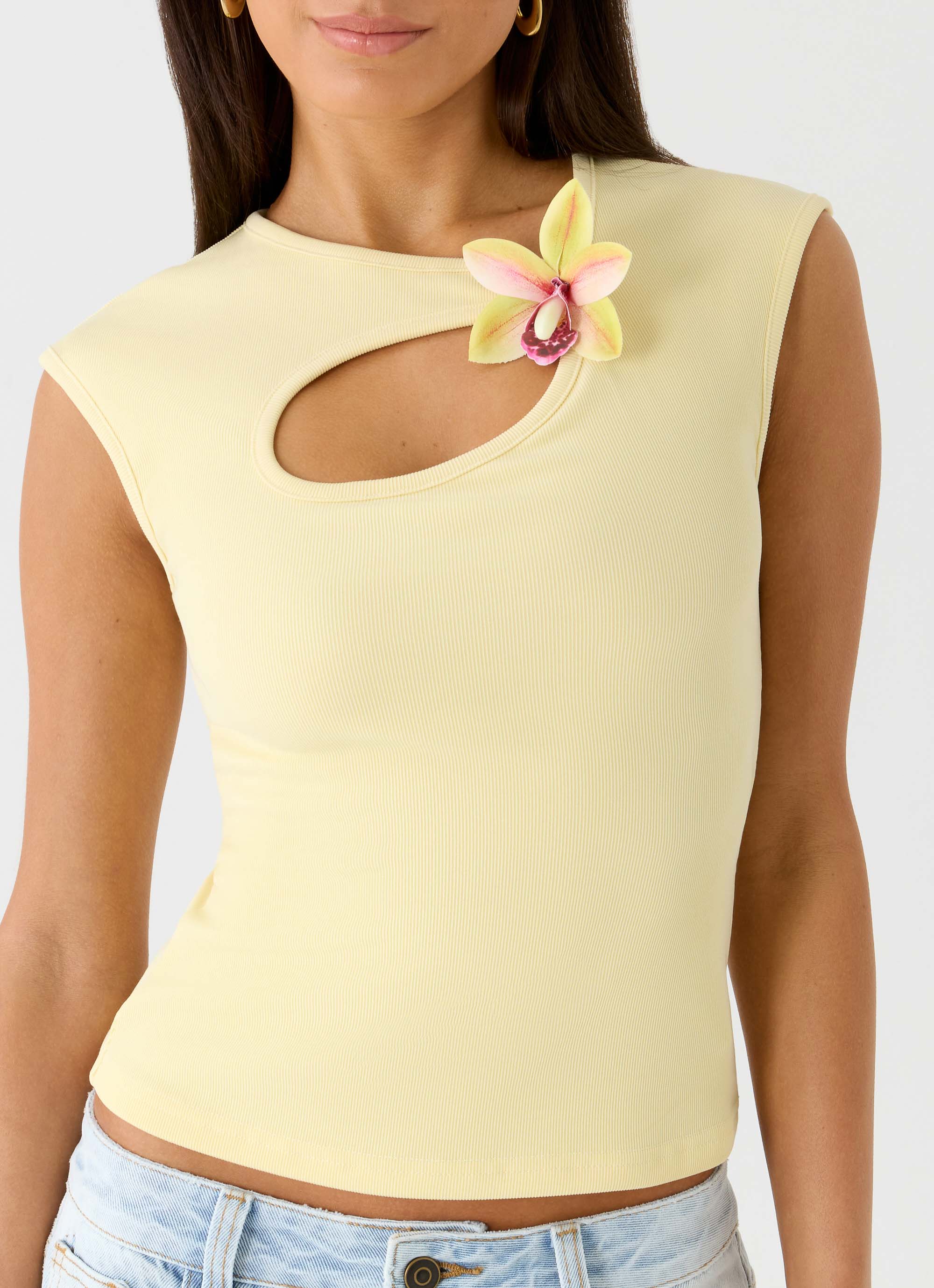 Luxie Top - Yellow