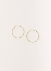 Maxxy Hoop Earrings - Gold