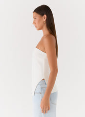 Midnight Glance Top - White
