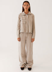 Milani Denim Jacket - Grey