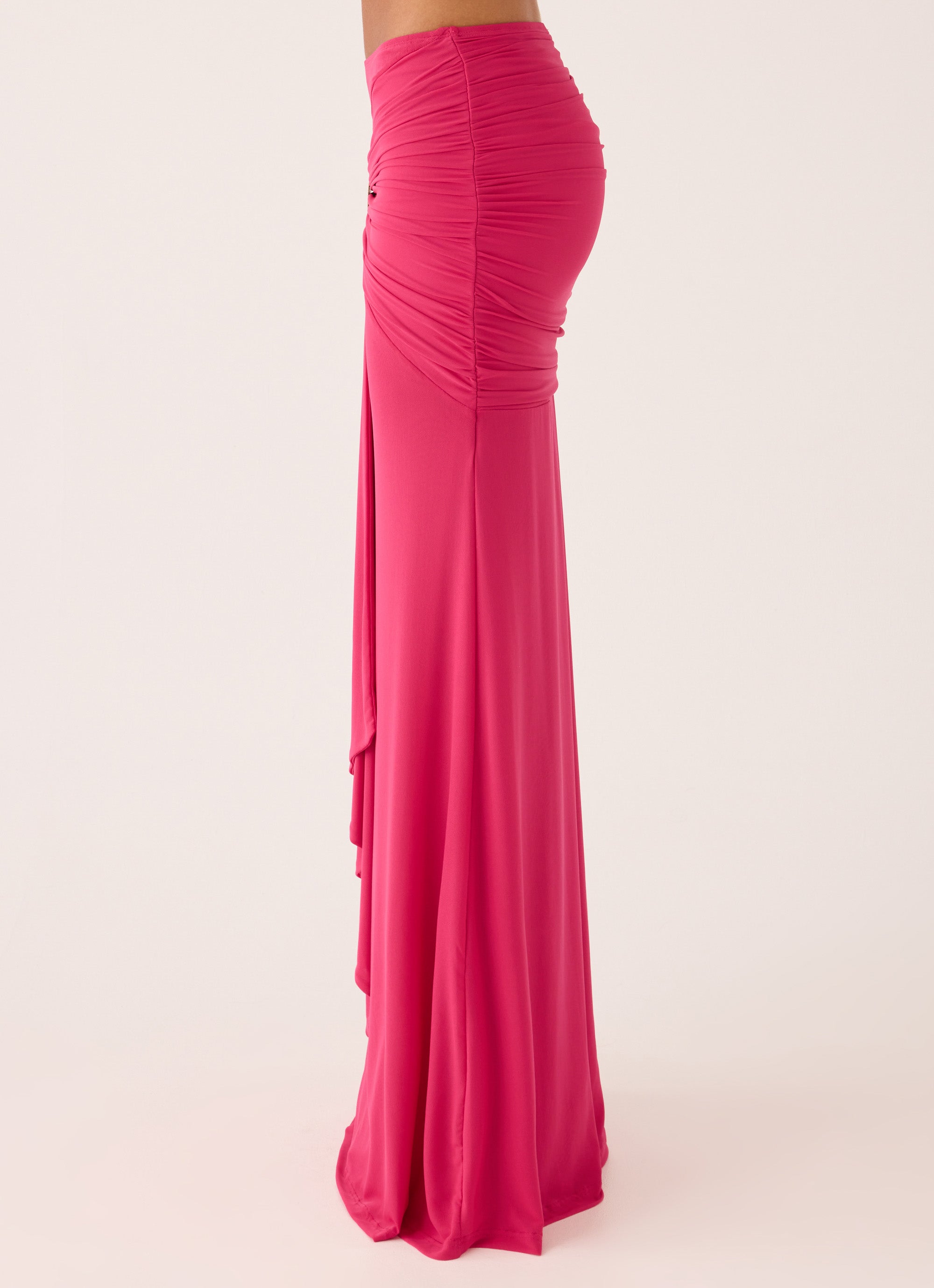 Miyah Maxi Skirt - Berry