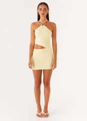 Nika Mini Dress - Yellow