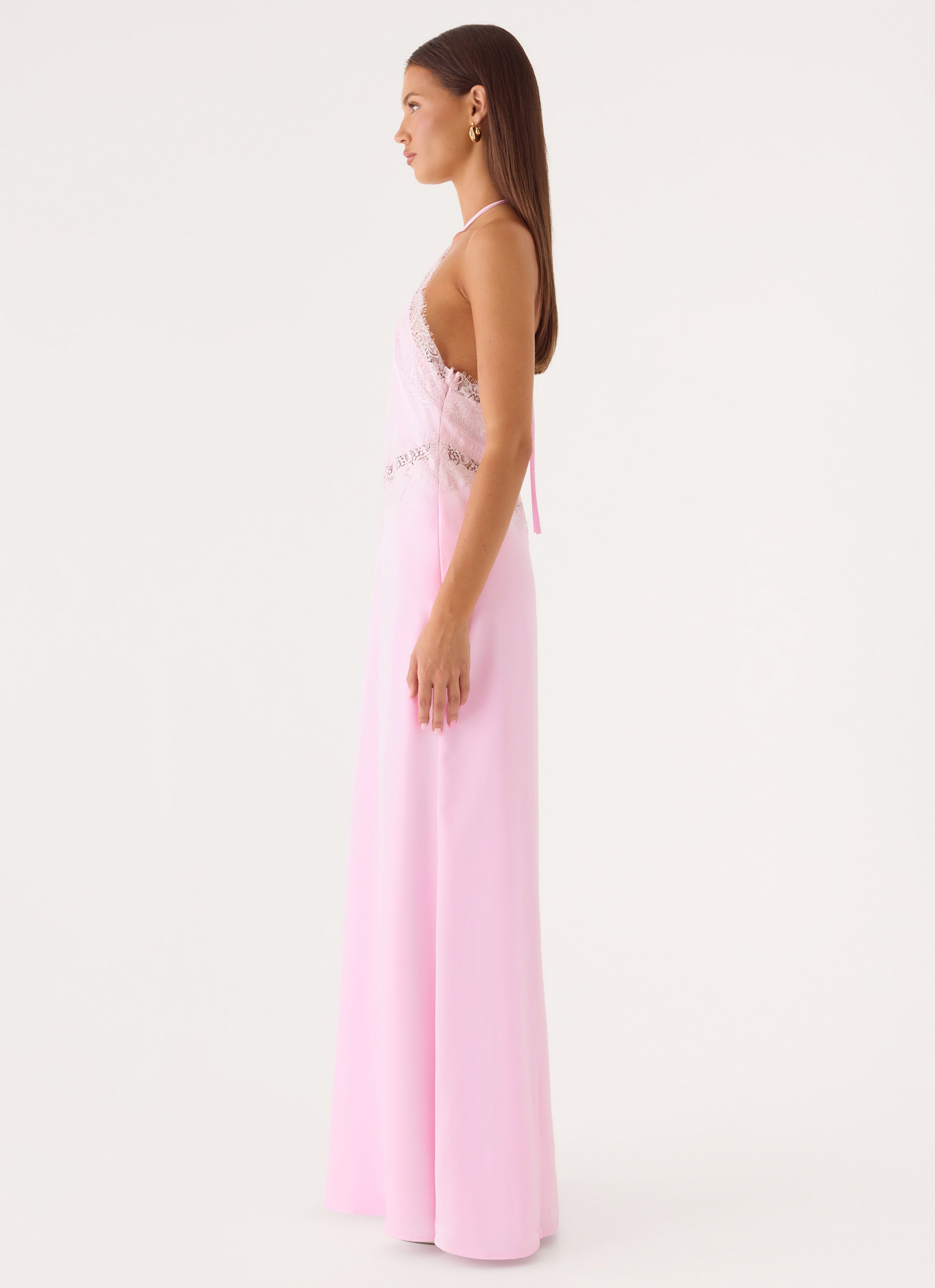 Orvian Maxi Dress - Pink