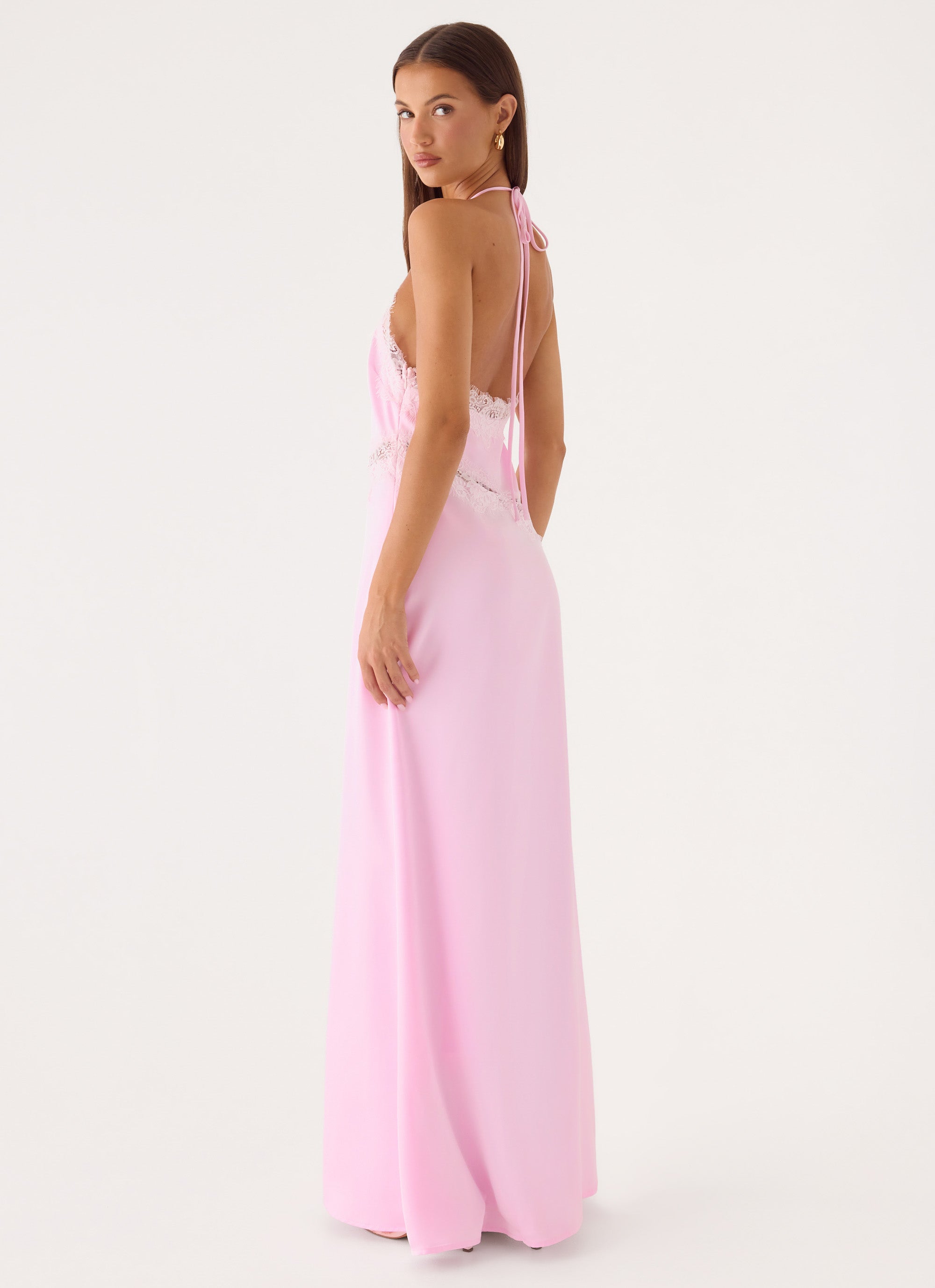 Orvian Maxi Dress - Pink