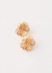 Peachy Dream Earrings - Gold