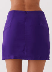 My Favourite Part Mini Skirt - Violet