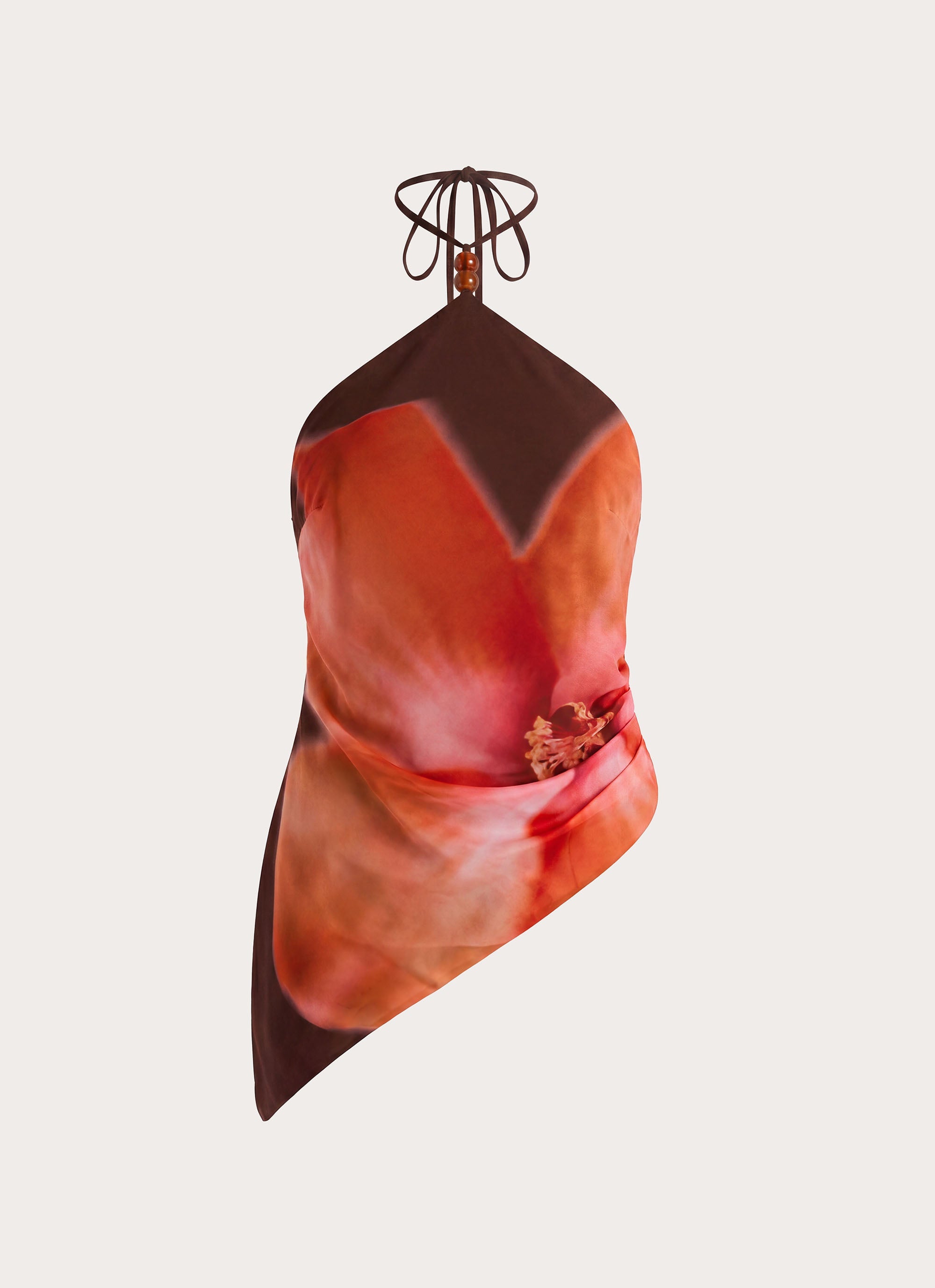 Plot Twist Top - Chocolate Blossom