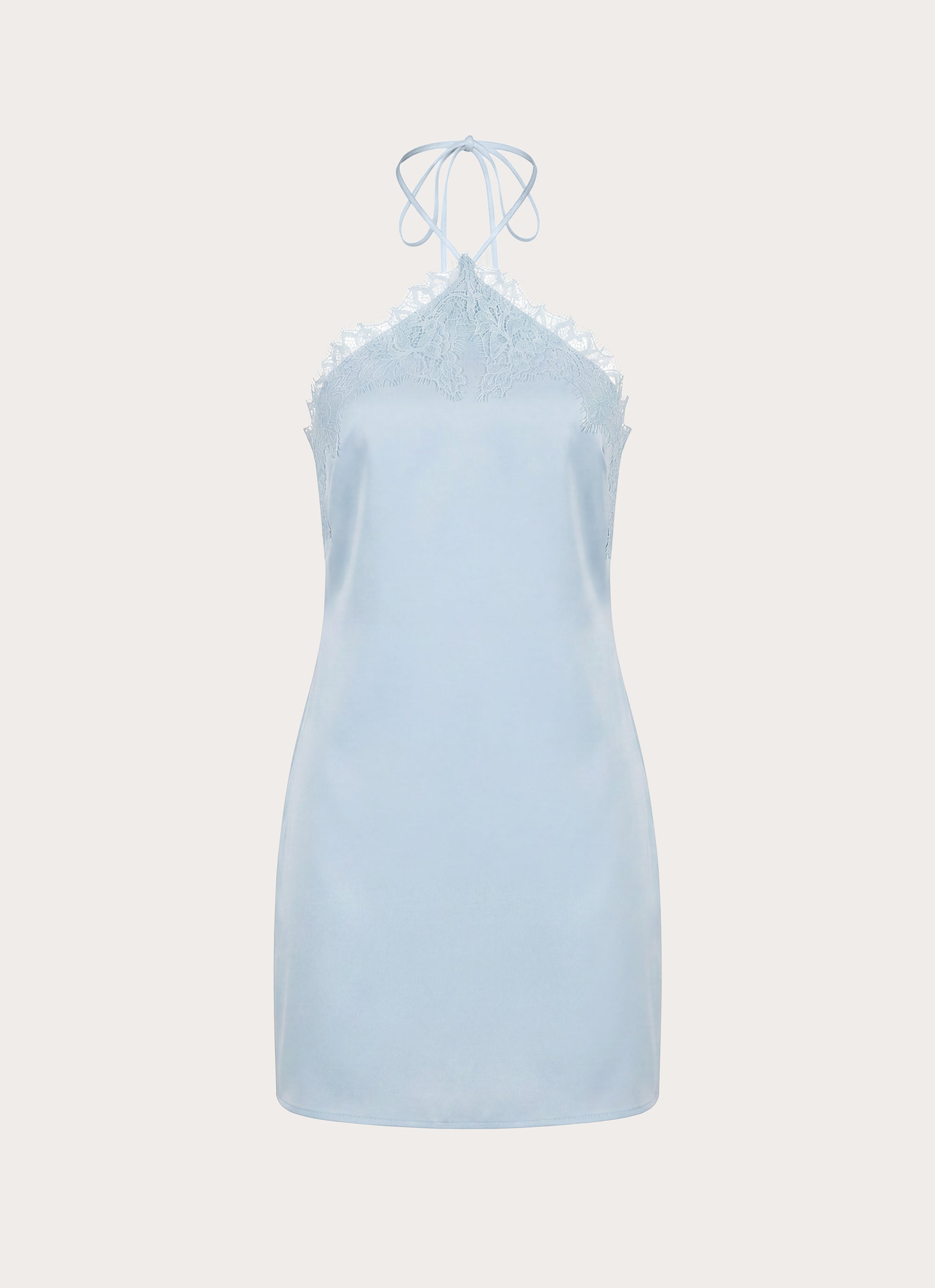 Samaria Halter Mini Dress - Mint