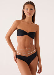 Scene Stealer Belly Chain - Silver