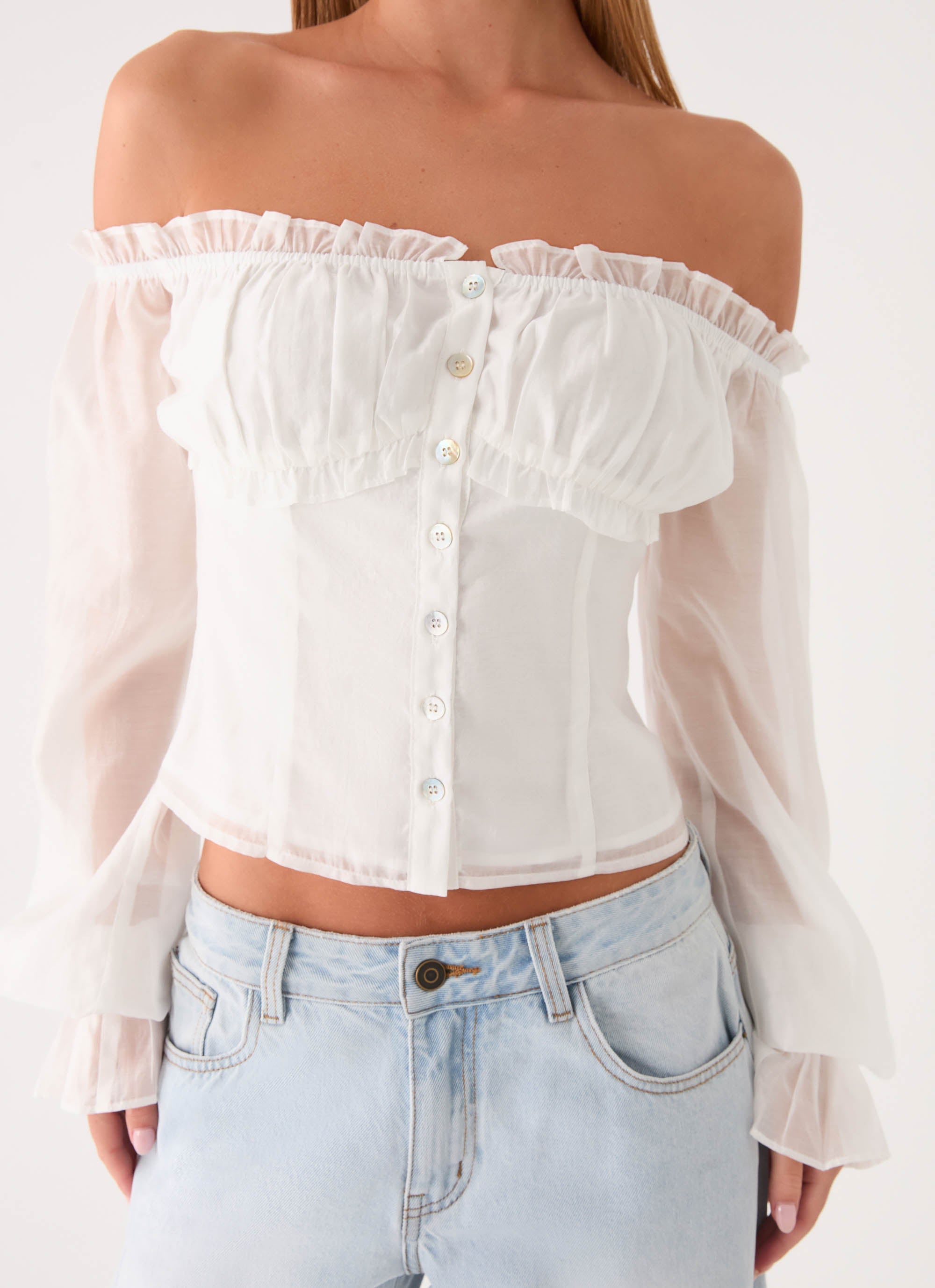 Serelith Top - White