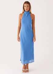Shelly Midi Dress - Azure