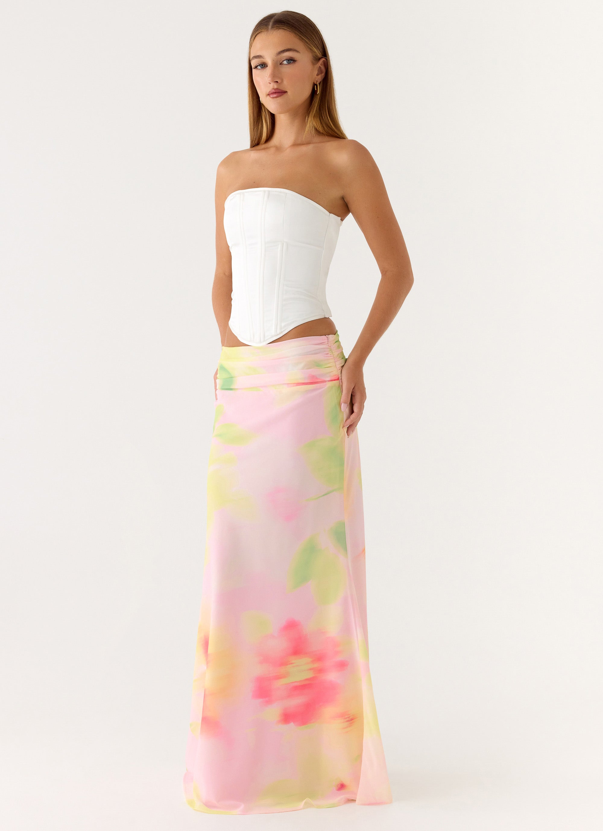 Sinnie Maxi Skirt - Floral Romance