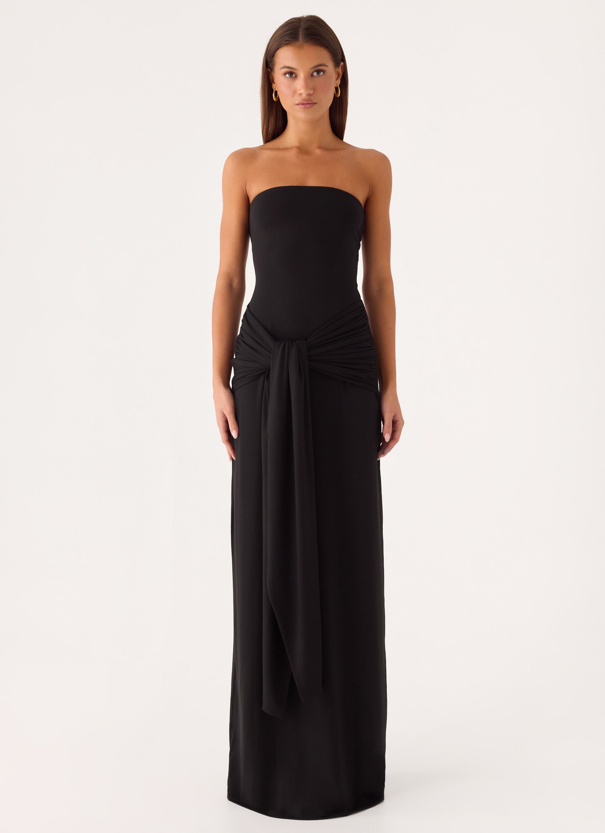 Stole My Heart Maxi Dress - Black