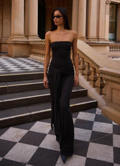 Stole My Heart Maxi Dress - Black