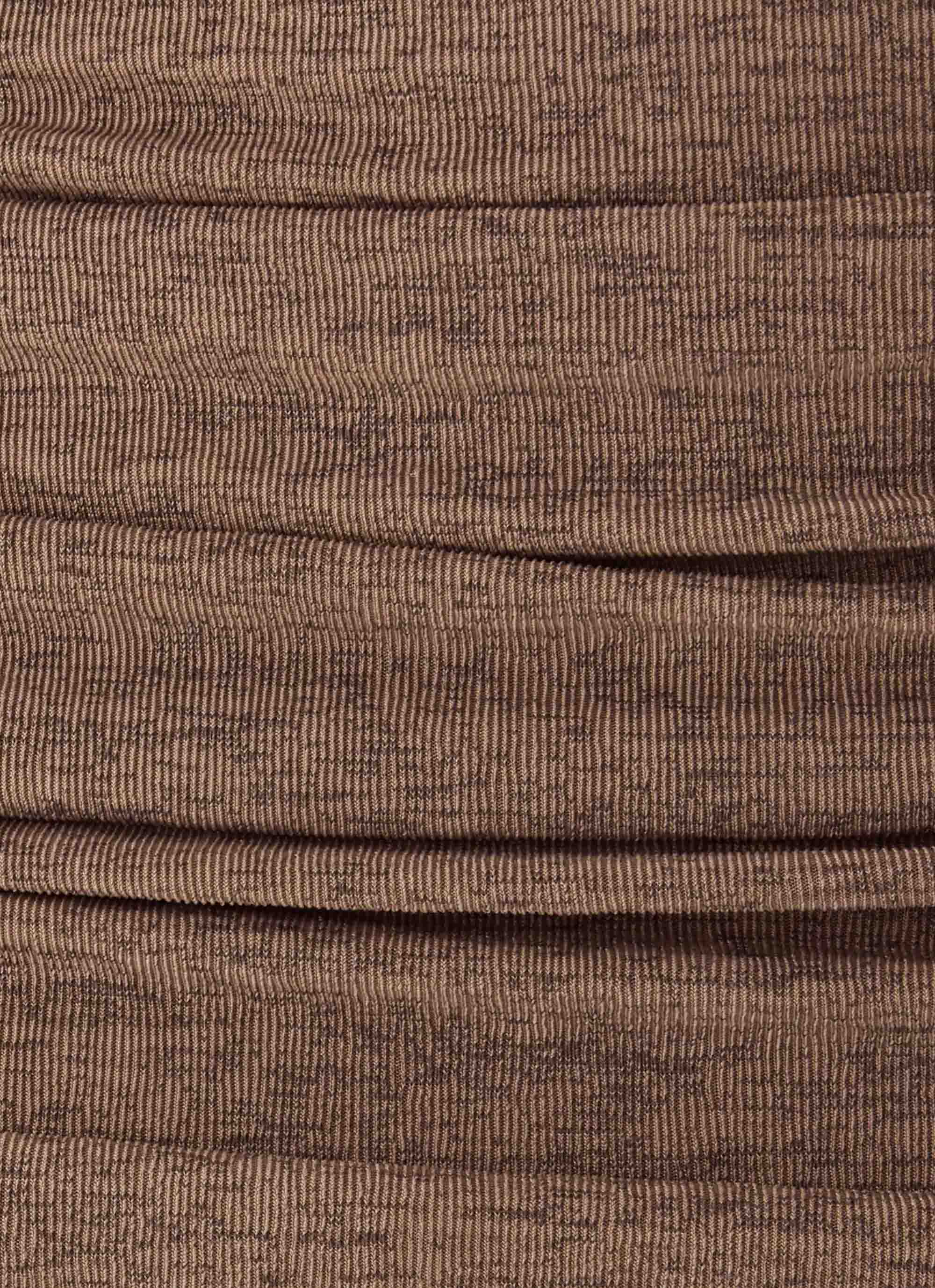 Zayde Midi Skirt - Taupe